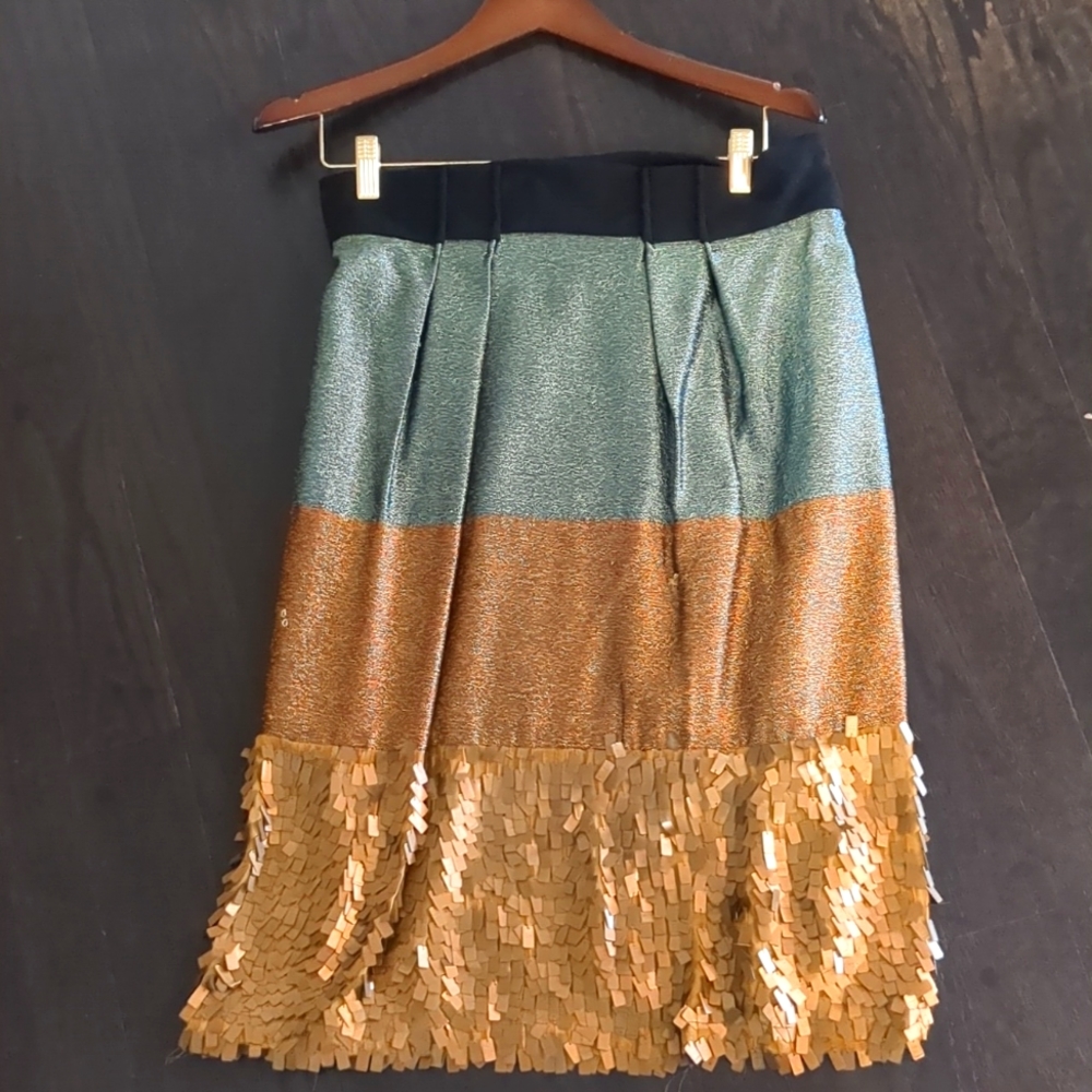 Stogova Metallic Skirt